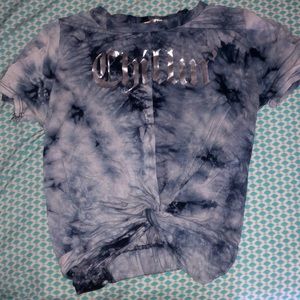 Chillin’ crop top; size medium